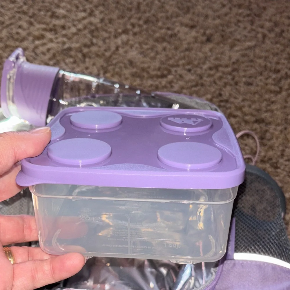 AZ PRO Purple Insulated Lunch Bag